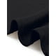 thumbnail image 5 of INSPIRAR CHIC Blusas Elegantes de Manga Larga de Satén de Seda para Mujeres V Cuello M Negro, 5 of 6