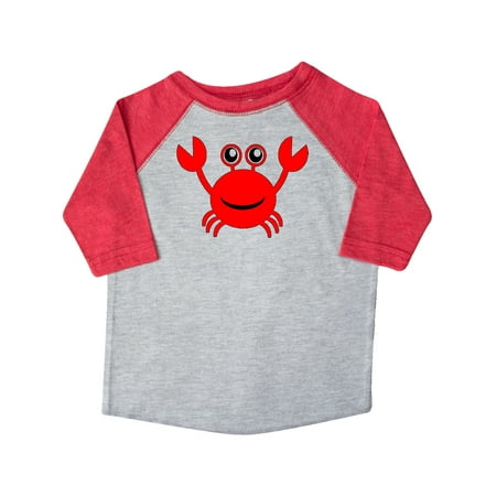 

Inktastic Cute Red Crab Gift Toddler Boy or Toddler Girl T-Shirt