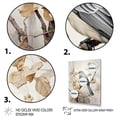 thumbnail image 3 of Designart "Silent Bird Watcher V" Animals Floater Framed Canvas Wall Art, 3 of 7