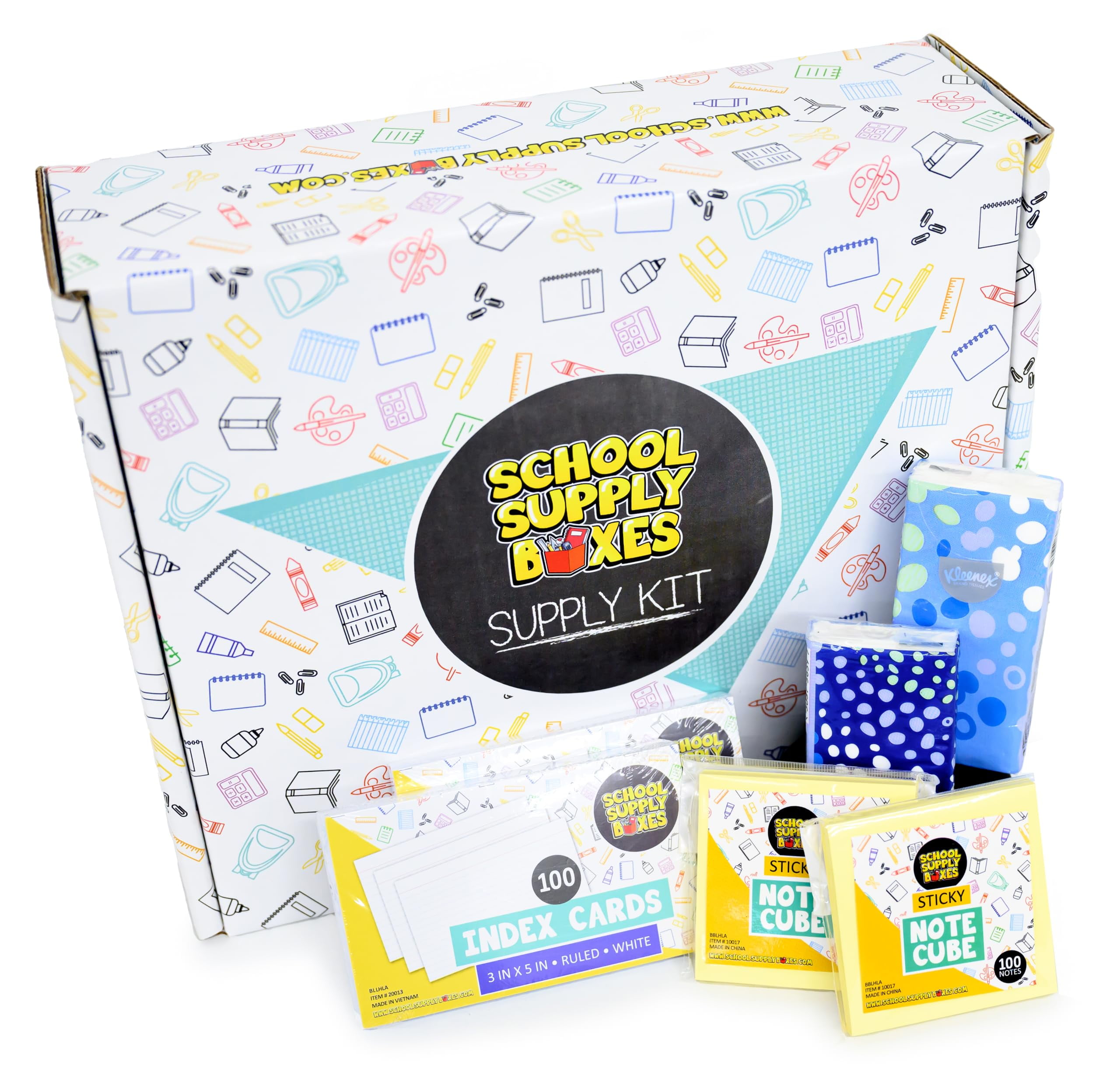 Math Essentials Back to School Bundle | 1 Box - 36 Pieces per Box | School Supply Boxes - Back to School Essentials