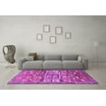 thumbnail image 3 of Ahgly Company Indoor Rectangle Animal Purple Traditional Area Rugs, 7' x 10', 3 of 4