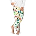 thumbnail image 2 of Pofeuu Floral Vintage Print Teenagers' Pajama Pants, Soft Lounge Pajama Pants with big pockets for Men Plaid Pj Bottoms-XS(5-6), 2 of 6