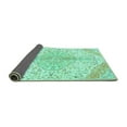 thumbnail image 2 of Ahgly Company Indoor Rectangle Persian Turquoise Blue Traditional Area Rugs, 2' x 5', 2 of 4