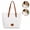 White Lock, variant on Vintage Lace Shoulder Bag for Women, Boho Lace Purse with Kiss Lock Closure & Wrist Strap,Crochet Purse Summer Handbag 2026, Lightweight Tote Bag for Beach Travel Shopping