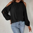 thumbnail image 2 of Ketyyh-chn99 Fall Fashion Sweatshirt Loose Soft T-Shirts for Women Tops Blouses Black,M, 2 of 5