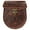 Brown Wolf, variant on PU Leather Medieval Embossed Belt Pouch Viking Belt Coin Bag Vintage Pouch Bag