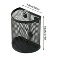 thumbnail image 3 of TIELUTT Circular Pen Barrel with Pen Barrel Storage Storage Rack Semi Circular Pen Holder Pen Travel Leather Rough Enough Pencil Two Pack Marker Pouch Large Pencil Pouch Pencil Kids Boys, 3 of 8