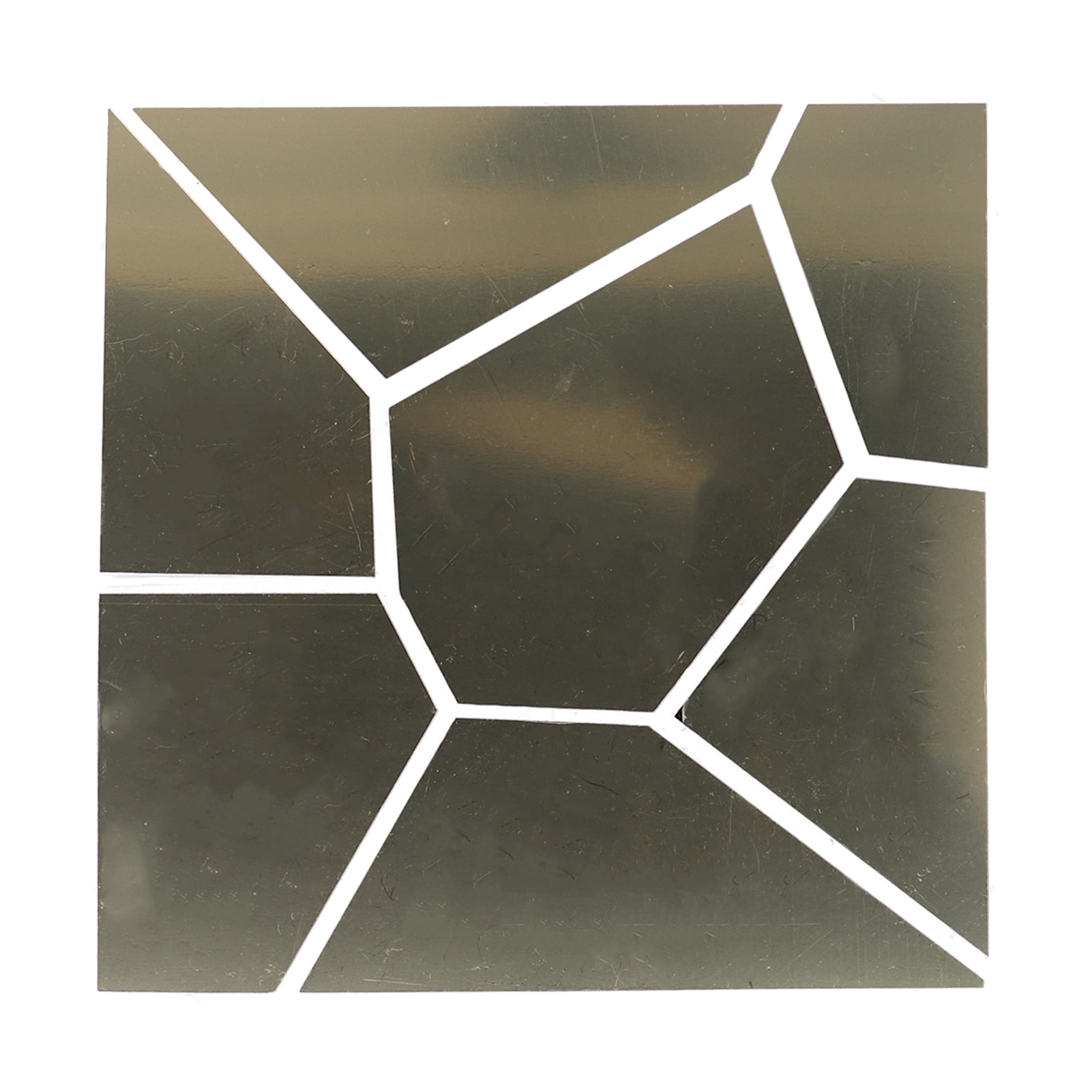 TOPINCN Background Sticker Mirror Wall Stickers Multipurpose For Office