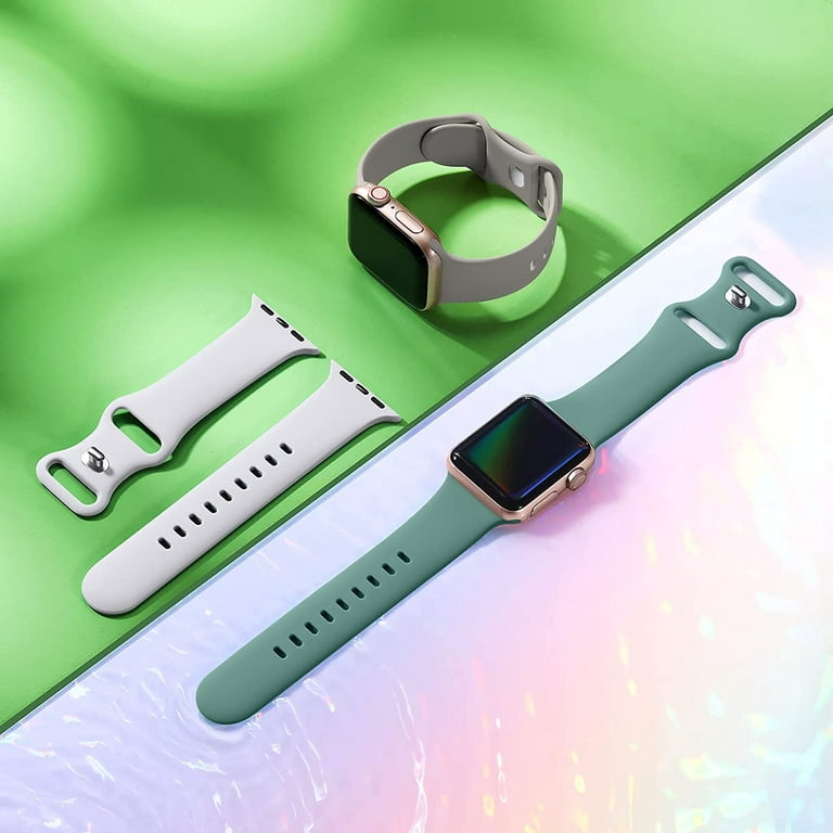 ALTOUMAN Compatible with Apple Watch Band 38mm 40mm 41mm 42mm 44mm 45mm, Compatible for iWatch Series 7/6/5/4/3/2/1/se, Magnetic Bands Compatible