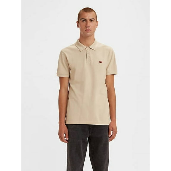 Levi's KHAKI/SAHARA KHAKI Men's Housemark Polo Shirt, US Large