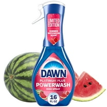 Dawn Powerwash Spray, Dish Soap, Dishwashing Liquid, Summer Watermelon, 1 Starter Kit, 16 Fl Oz