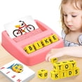 thumbnail image 3 of NARRIO Juguetes educativos para niñas de 3 4 5 años, juegos de ortografía de letras a juego ABC juguetes de aprendizaje para niños de 3 4 5 años, regalos de cumpleaños de Navidad para niñas de 3 a 6 a, 3 of 4