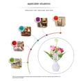 thumbnail image 3 of LED Flower Night Light Plug in with Dusk to Dawn Sensor 7 Color Change,Wall Lamps Plug in NightLight for Kids Adults, Bedroom, Bathroom, Kitchen, Hallway, Stairs, 3 of 6