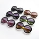 thumbnail image 5 of Lentes de sol ADE WU grandes, redondos, estilo vintage años 60 y 70 para mujer, 5 of 6