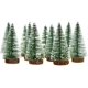 thumbnail image 1 of 5PCS Mini Snow Frost Trees Mini Christmas Tree Winter Snow Ornaments Tabletop oso de fresa Electrónica, 1 of 5