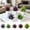 Green, variant on Clearance Artificial flowers under $1,Artificial Potted Small For Shelf Green In White Plastic Pot For Home Bathroom Decor