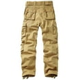 thumbnail image 2 of Skylinewears Men’s Cargo Pants with Multi Pockets Outdoor Hiking Trousers Cotton Work Pants, 2 of 6