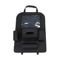 thumbnail image 2 of Car Back  Organizer Car Backseat Holder Car Backseat Kick Mat Multi Pocket Backseat Storage Bag Car Back  Organizer Nonwoven Fabric 40x55cm Washable Universal Backseat Storage Bag, 2 of 2