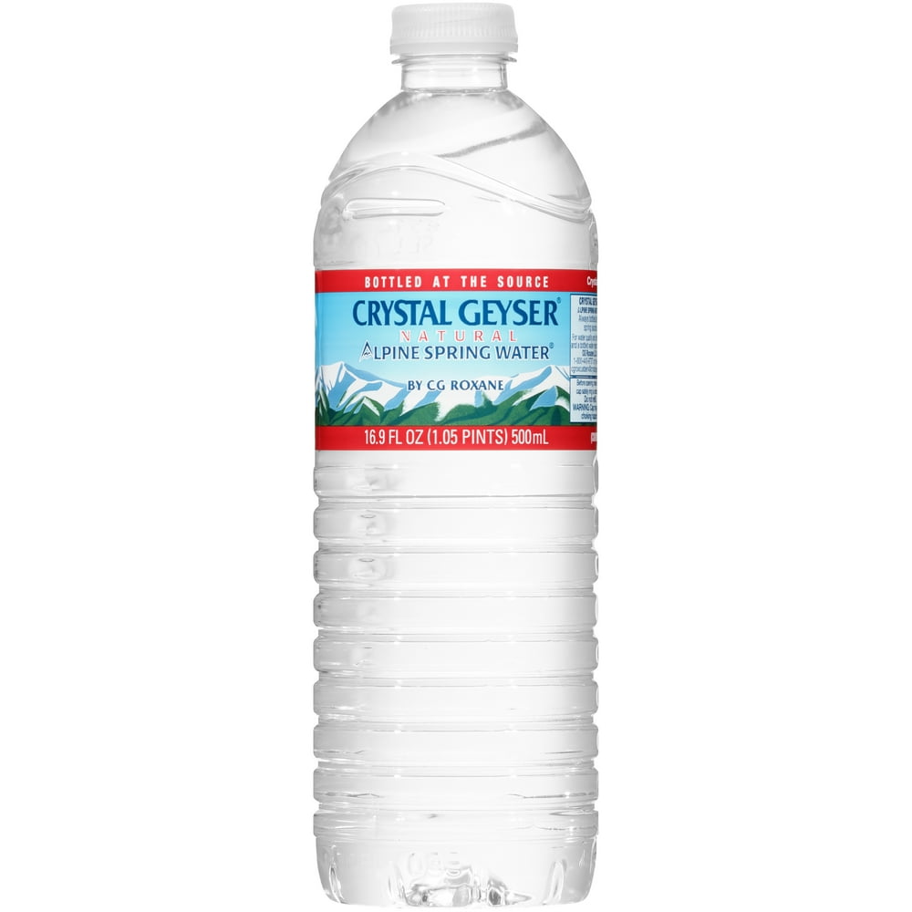 Crystal Geyser® Natural Alpine Spring Water® 16.9 fl oz. Bottle