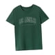 thumbnail image 5 of Camiseta para mujer Strade Fareast Limited cómoda de verano con Cuello Redondo para Vacaciones en la Oficina en la Calle L verde, 5 of 7