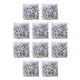 thumbnail image 3 of Matsuzay Easter Festival Papel triturado Llamativo Perfecto DIY Confeti Suministros de embalaje para la escuela Aula blanco Type1 NO1, 3 of 6