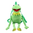 thumbnail image 4 of Muñeco de peluche divertido de la rana Gustavo, marioneta de mano, mochila escolar, rana, juguete de peluche, muñeca grande, ventrílocuo, accesorios de actuación para bebé, 4 of 4