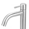 thumbnail image 4 of G1/2in Thread Sink Faucet, Single Cold Water Faucet, For Household Kitchen Silver, 4 of 8