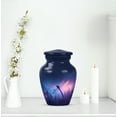 thumbnail image 6 of Dragonfly Urn For Ashes Keepsake, Blue Cremation Urns For Human Ashes Adult, Purple Urn For Mother And Father, Miniature Urns Human Remains Adult, Small 3 Inch, 6 of 7