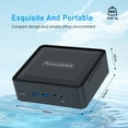 thumbnail image 4 of Auusda H56 Mini PC Windows 11 Pro AMD R5 5600H Desktop Computer, 32GB RAM+512GB SSD, HDMI/DP/Type-C(4K60Hz)Outputs, 4 of 7