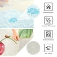 thumbnail image 3 of Yayeee Bath Rug for Bathroom Floor Non Slip Contour Fluffy Soft Absorbent Mat, 20"x24", Watercolor Cherry, 3 of 7