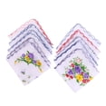 thumbnail image 6 of 10pcs Women's Cotton Assorted With Wavy Edge And Print Floral, 6 of 6