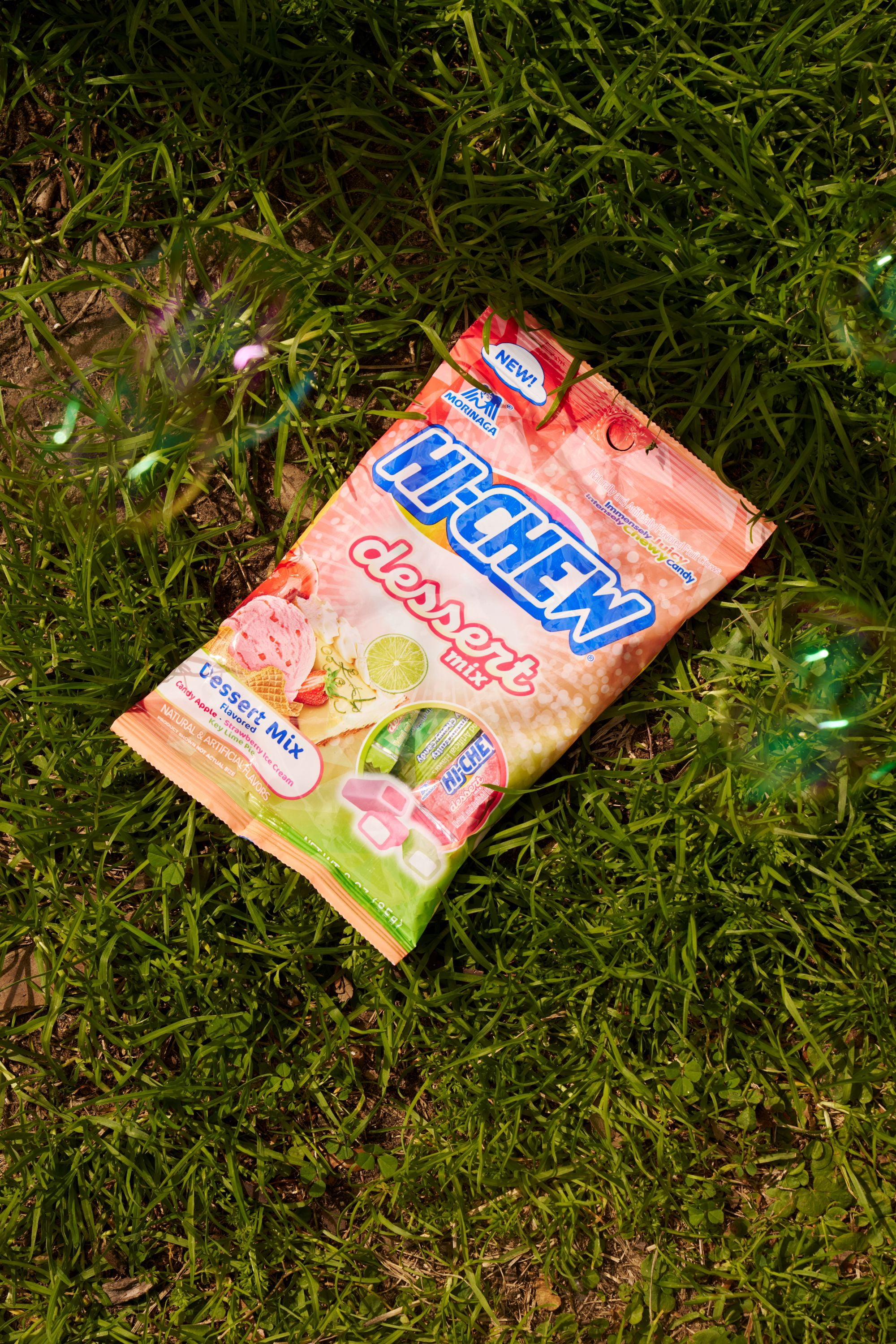 HI-CHEW Dessert Mix, 6 Bags, 3oz Each - Apple, Key Lime Pie, Strawberry Ice Cream - Unique Fun Soft & Chewy Candy - Immensely Creamy Fruity Candy Flavors - Individually Wrapped for Sharing