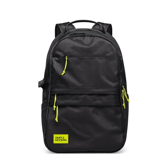 Simple Modern Ellis Backpack for School | Medium 20L Elementary Middle and High School Bookbag for Kids and Teens | Girls and Boys | Midnight Black