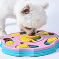 thumbnail image 2 of Comedero para perros rosa con dispensador de golosinas para cachorros, 2 of 5