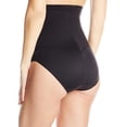 thumbnail image 2 of Flexees Womens Fat Free Dressing Hi-Waist Brief, L, Black, 2 of 2