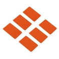 thumbnail image 1 of Unique Bargains Down Jacket Repair Patch 2' x 3', 6 Pack Self Adhesive Nylon Fabric Patch, Orange, 1 of 5