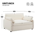 thumbnail image 3 of Modern Chenille Oversized Sofa - Extra Wide & Deep Seat, 2 Pillows Included, 3 of 8