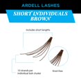 thumbnail image 3 of Ardell DuraLash Individual Naturals Flare Short Lashes, Brown 56 ea, 3 of 3