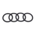 thumbnail image 4 of 4 Pieces RC Wheel Beadlocks Outer Ring 1/10 1.9 Inch Car Model Rim Replacing Upgraded Spare Replacement for TRX4 SCX10 90046 D90 Black, 4 of 9