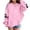 Pink, variant on Little Girl' Hoodies Sweatshirts Hallowee Print Pullover Long Sleeve Casual Outfit Fall Winter Clothes Size 5-6T ,White