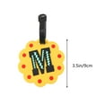 thumbnail image 2 of EeaseCA 1PC PVC Alphabet Luggage Hanging Tags Suitcase ID Address Label Baggage Travel Tag (M), 2 of 7