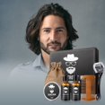 thumbnail image 4 of Beard Growth Kit Set with Beard Oil Roller & Comb for Thicker Healthier Facial Hair 60ml, 4 of 6