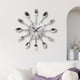 thumbnail image 1 of Reloj de pared decorativo perfecl Acero inoxidable Plateado, 1 of 8