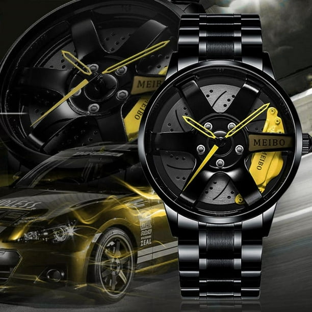 Stainless steel rim watch hot sale