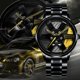 thumbnail image 5 of Reloj Deportivo Para Hombre, Relojes Impermeables Para Ruedas De Coche, Diseño De Rueda Hueca 3D, Reloj De Acero Inoxidable Advancent AP006298-01, 5 of 6