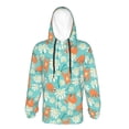 thumbnail image 6 of KLL Unisex Kids Boys Girls Hooded Pocket Pullover Hoodies-Cute Sloth on Floral Tree, 6 of 6