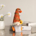 thumbnail image 6 of Cheers.US Fall Thanksgiving Plush, Fall- Plush with Pumpkin Decor Autumn Thanksgiving Swedish Tomte Holiday Figurines Scandinavian Home Decorations for Table, 6 of 7