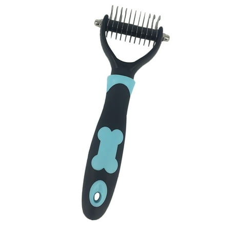 Heavy-duty Pet Puppy Kitty Hair Comb Slicker Brush Groom Rake Cats Dogs ...