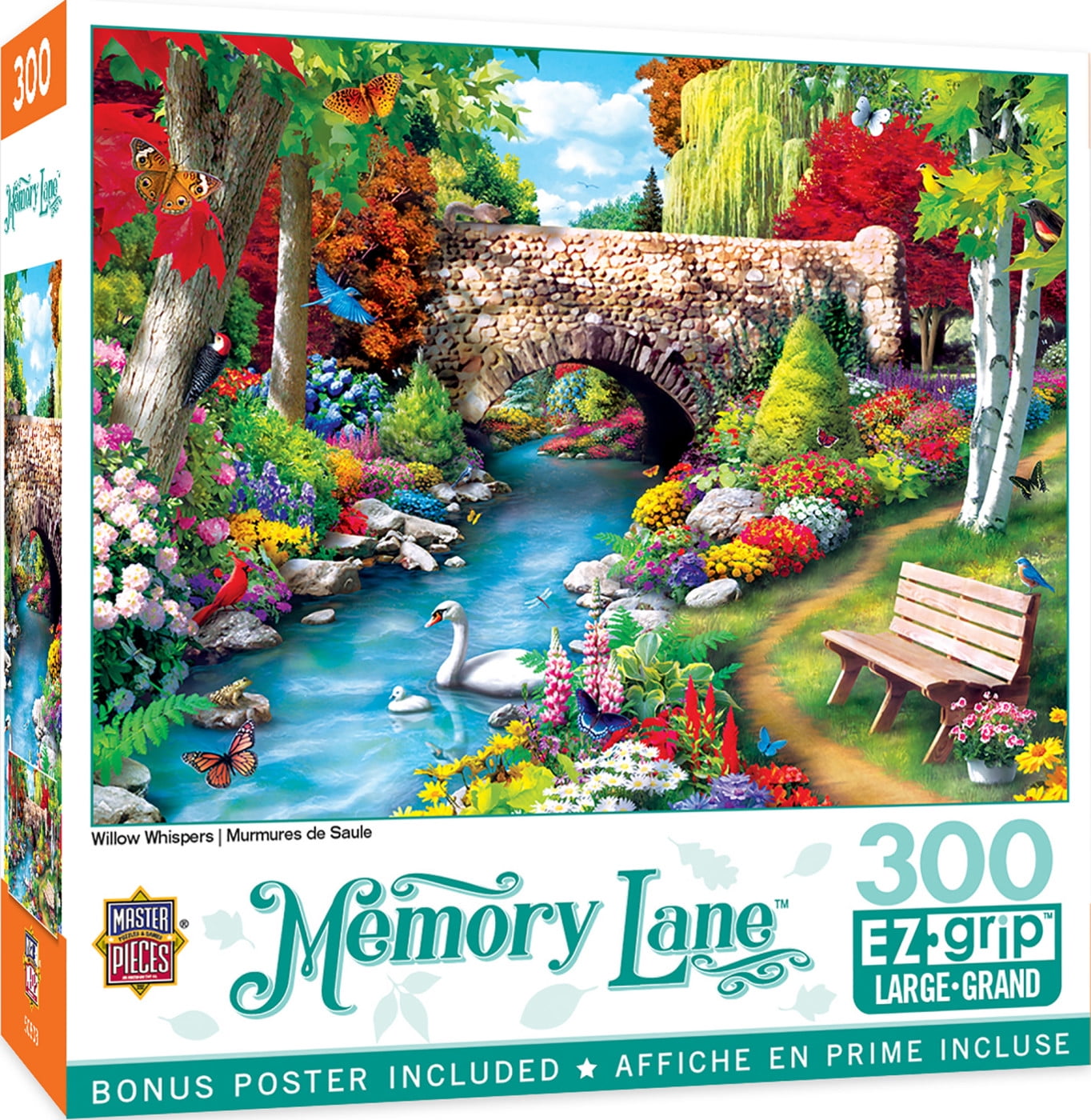 MasterPieces Memory Lane Country Park 300pc EZ Grip Puzzle 