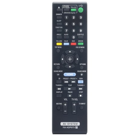New RM-ADP073 Replace Remote for Sony Blu-ray Player BDV-E490 BDV-E190 BDV-N990W